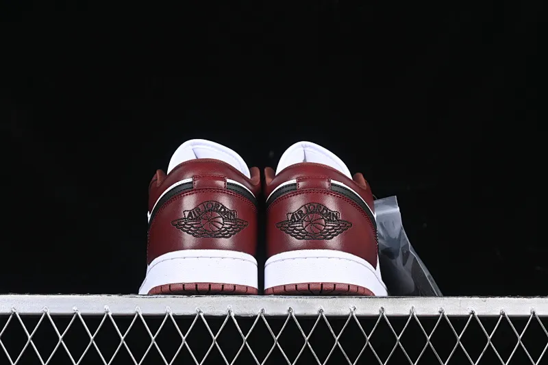All categories Air Jordan Jordan series basketball shoes Air Jordan 1 Low Air Jordan 1 Low AJ1 Joe 1 white wine red low-top cultural casual sneakers HF3148-102